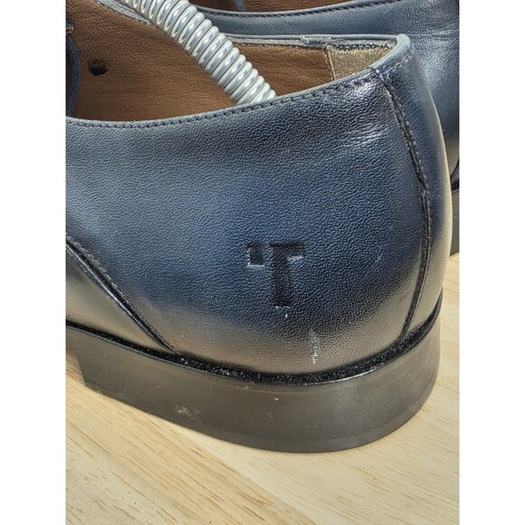 TWEEN OXFORD STYLE MENS SIZE 8 CASUAL SHOES COLOR BLUE/BROWN - Picture 8 of 10